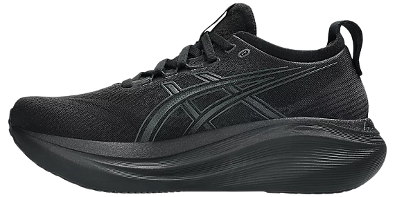 Кроссовки женские ASICS Gel-Nimbus 27 Black/Graphite Grey - Фото 6 большая