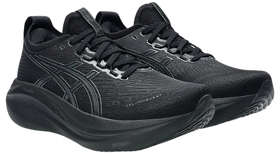 Кроссовки женские ASICS Gel-Nimbus 27 Black/Graphite Grey - Фото 8 большая