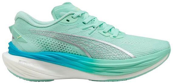 Кроссовки женские Puma Deviate Nitro 3 Mint Melt/Speed Blue - Фото 1 большая