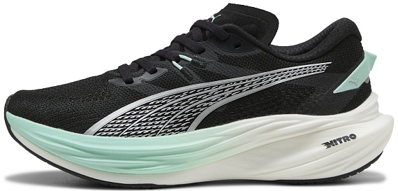 Кроссовки женские Puma Deviate Nitro 3 Puma Black/Mint Melt - Фото 5 большая