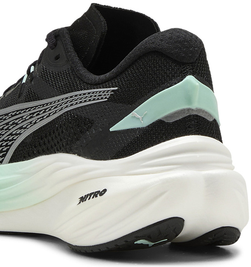 Кроссовки женские Puma Deviate Nitro 3 Puma Black/Mint Melt - Фото 6 большая