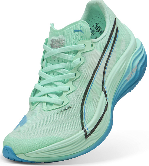 Кроссовки женские Puma Deviate Nitro Elite 3 Mint Melt/Speed Blue - Фото 3 большая