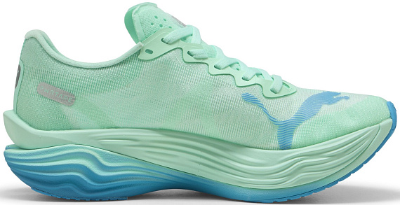 Кроссовки женские Puma Deviate Nitro Elite 3 Mint Melt/Speed Blue - Фото 4 большая