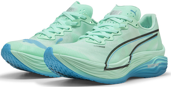 Кроссовки женские Puma Deviate Nitro Elite 3 Mint Melt/Speed Blue - Фото 7 большая