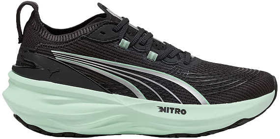 Кроссовки женские Puma ForeverRun Nitro 2 Puma Black/Mint Melt - Фото 1 большая
