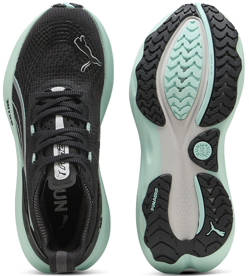 Кроссовки женские Puma ForeverRun Nitro 2 Puma Black/Mint Melt - Фото 3 большая