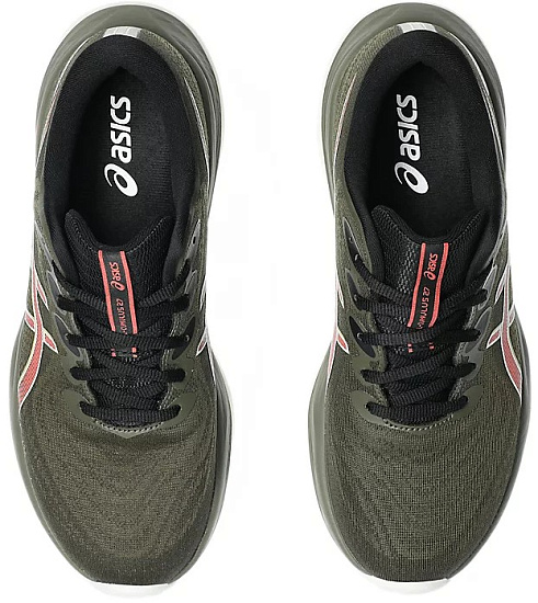 Кроссовки женские ASICS Gel-Cumulus 27 Gtx Brown Stone/Dark Pink Clay - Фото 6 большая