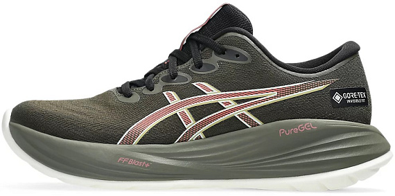 Кроссовки женские ASICS Gel-Cumulus 27 Gtx Brown Stone/Dark Pink Clay - Фото 8 большая