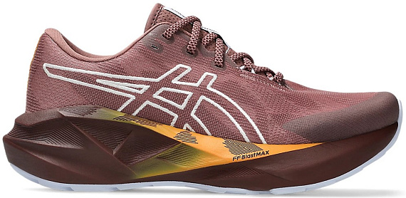 Кроссовки женские ASICS Novablast 5 TR Nature Bathing/Rubble Red - Фото 1 большая