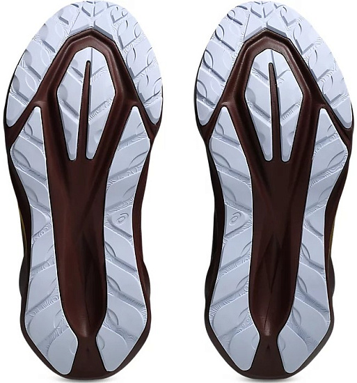 Кроссовки женские ASICS Novablast 5 TR Nature Bathing/Rubble Red - Фото 3 большая