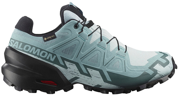 Кроссовки женские Salomon Speedcross 6 Gtx Ballad Blue/Black/Tourmaline - Фото 1 большая