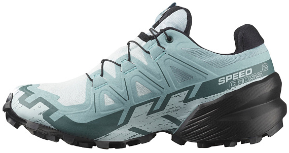 Кроссовки женские Salomon Speedcross 6 Gtx Ballad Blue/Black/Tourmaline - Фото 4 большая