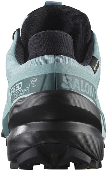 Кроссовки женские Salomon Speedcross 6 Gtx Ballad Blue/Black/Tourmaline - Фото 6 большая