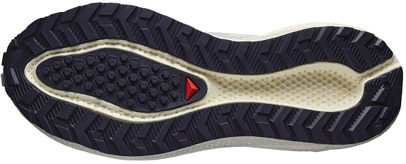 Кроссовки женские Salomon Aero Blaze 3 Grvl Gtx Vanilla Ice/Astral Aura/Lemon - Фото 3 большая