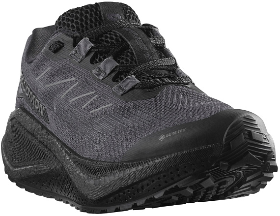 Кроссовки женские Salomon Aero Blaze 3 Grvl Gtx Black/Asphalt/Black - Фото 6 большая