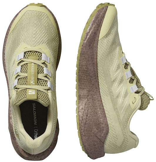 Кроссовки женские Salomon Aero Blaze 3 Grvl Gtx Green Haze/Iron/Ice Flow - Фото 2 большая