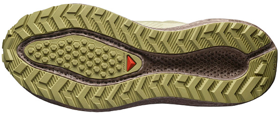 Кроссовки женские Salomon Aero Blaze 3 Grvl Gtx Green Haze/Iron/Ice Flow - Фото 7 большая