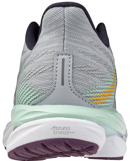 Кроссовки женские Mizuno Wave Inspire 21 Pearl Blue/Dark Purple/Ice Gre - Фото 5 большая