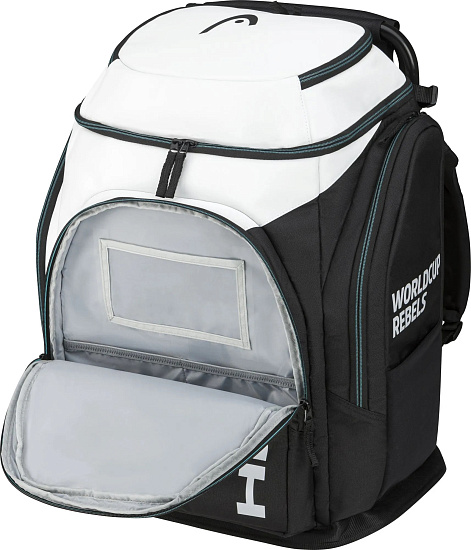 Рюкзак Head Rebels Coaches Black/White/Speed blue - Фото 2 большая