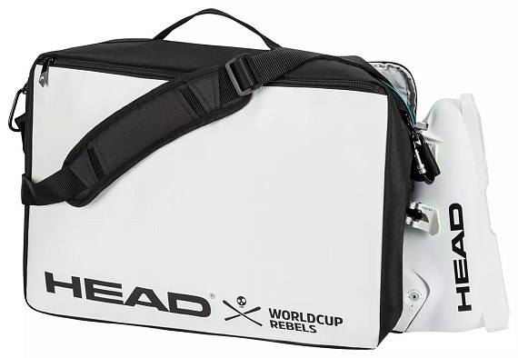 Сумка Head Rebels Boot Carry On Black/White/Speed Blue - Фото 3 большая