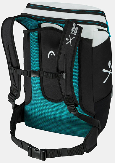 Рюкзак Head Rebels Black/White/Speed Blue - Фото 2 большая
