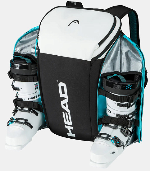 Рюкзак Head Rebels Black/White/Speed Blue - Фото 4 большая