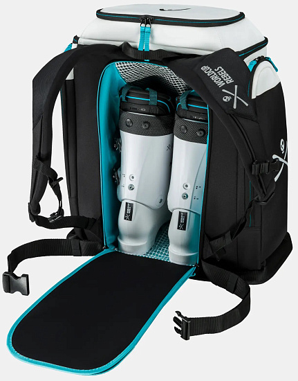 Рюкзак Head Rebels Racing S Black/White/Speed Blue - Фото 2 большая