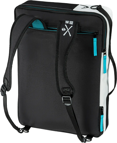 Сумка для ботинок Head Rebels Carry On Black/White/Speed Blue - Фото 3 большая