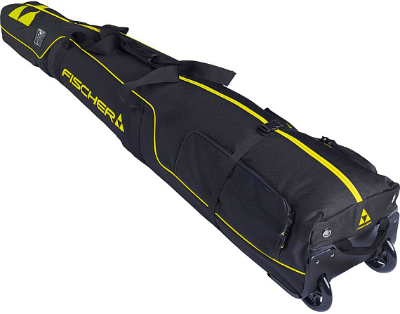 Чехол для горных лыж Fischer With Boot Pocket Alpine Race Wheels 195 - Фото 1 большая