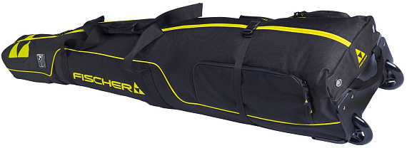 Чехол для горных лыж Fischer With Boot Pocket Alpine Race Wheels 195 - Фото 2 большая