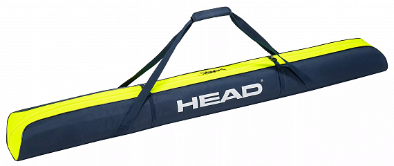 Чехол для лыж Head Single Skibag 195 Dark Blue/White - Фото 1 большая