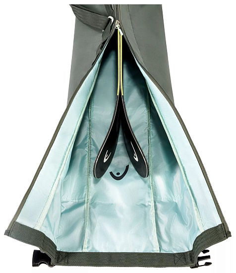 Чехол для горных лыж женский Head Single Ski Bag Grey - Фото 4 большая