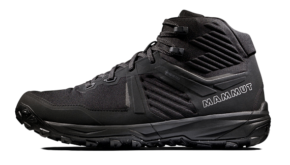 Кроссовки мужские Mammut Ultimate III Mid Gtx Black - Фото 2 большая