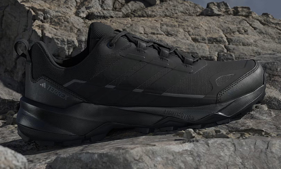 Кроссовки мужские Adidas Terrex Skychaser Ax5 Gtx Cblack/Cblack/Carbon - Фото 6 большая