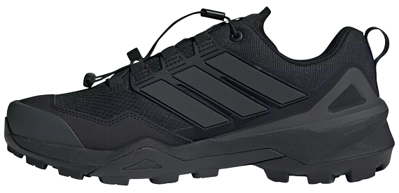 Кроссовки мужские Adidas Terrex Skychaser Gtx Cblack/Cblack/Carbon - Фото 3 большая