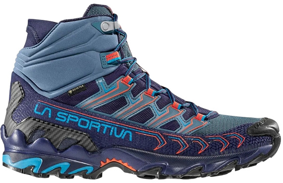 Кроссовки мужские La Sportiva Ultra Raptor II Mid Gtx Deep Sea/Hurricane - Фото 1 большая