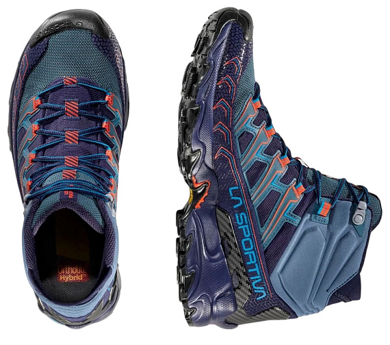Кроссовки мужские La Sportiva Ultra Raptor II Mid Gtx Deep Sea/Hurricane - Фото 4 большая