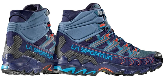 Кроссовки мужские La Sportiva Ultra Raptor II Mid Gtx Deep Sea/Hurricane - Фото 5 большая