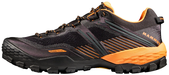 Кроссовки мужские Mammut Ducan II Low Gtx Black/Dark Tangerine - Фото 6 большая