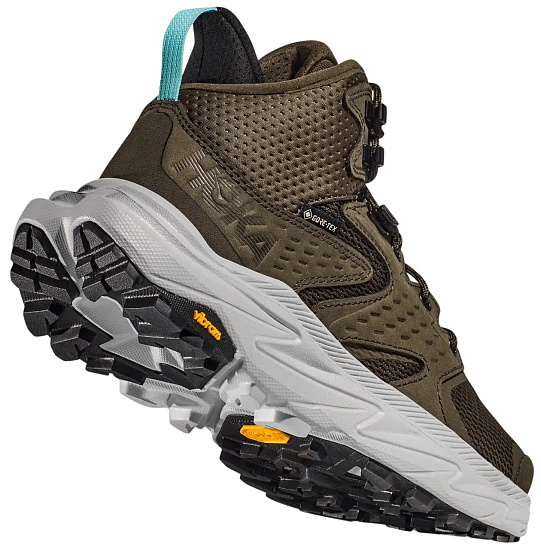 Кроссовки мужские Hoka Anacapa 2 Mid Gtx Deep Umber/Stardust - Фото 4 большая