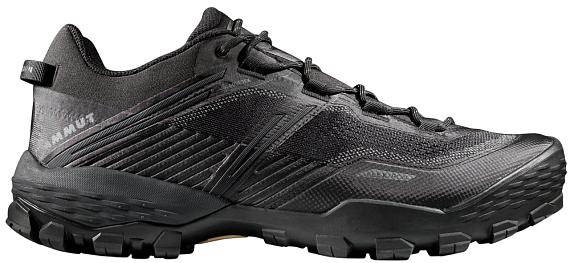 Кроссовки мужские Mammut Ducan II Low Gtx Black - Фото 1 большая