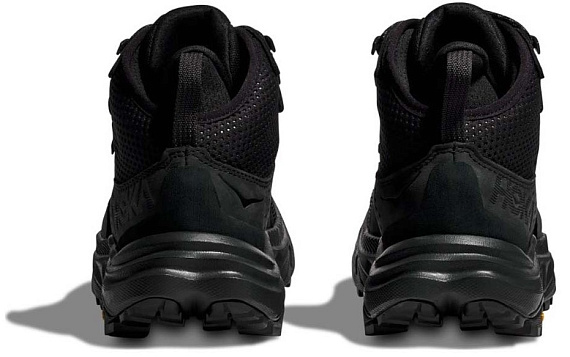 Кроссовки мужские Hoka Anacapa 2 Mid Gtx Black/Black - Фото 4 большая