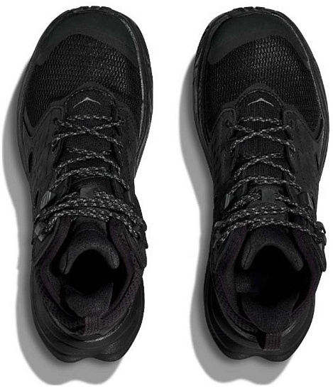 Кроссовки мужские Hoka Anacapa 2 Mid Gtx Black/Black - Фото 6 большая