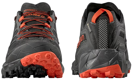 Кроссовки мужские La Sportiva Akyra II Gtx Black/Cherry Tomato - Фото 2 большая