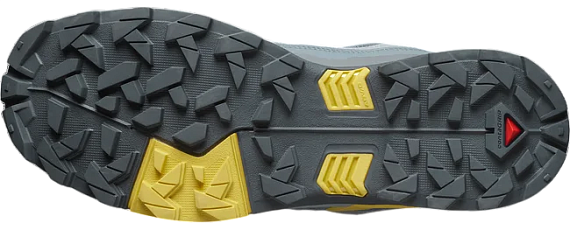 Кроссовки мужские Salomon X Ultra 5 Gtx Turbulence/Monument/Spicy Mustard - Фото 3 большая