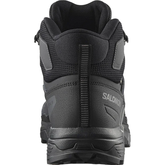Кроссовки мужские Salomon X Ultra 5 Mid Gtx Black/Asphalt/Castlerock - Фото 4 большая