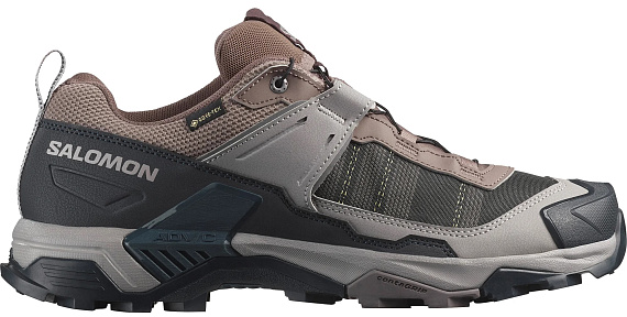 Кроссовки мужские Salomon X Ultra 5 Gtx Iron/Dark Navy/Gull - Фото 1 большая