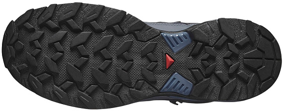 Кроссовки мужские Salomon X Ultra 360 Mid Gtx Blue Nights/Dark Navy/Dark Blue - Фото 3 большая