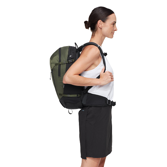 Рюкзак женский Mammut Lithium 20 Dark Marsh/Black - Фото 4 большая