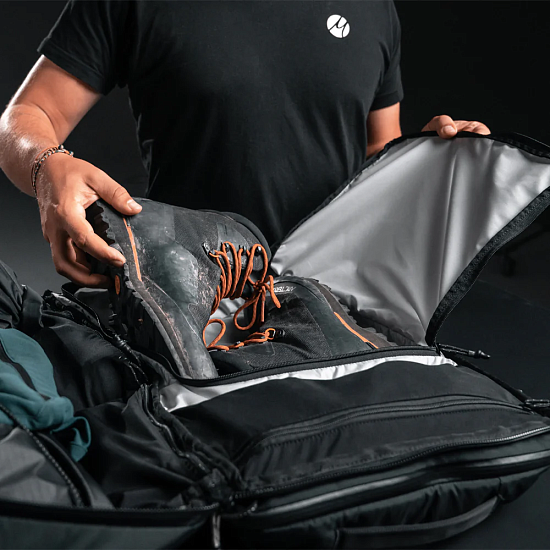 Рюкзак Matador GlobeRider 45L Black - Фото 9 большая